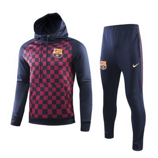 Trainingsanzug Barcelona 2019-20 Blau Rote Gelb Fussballtrikots Günstig